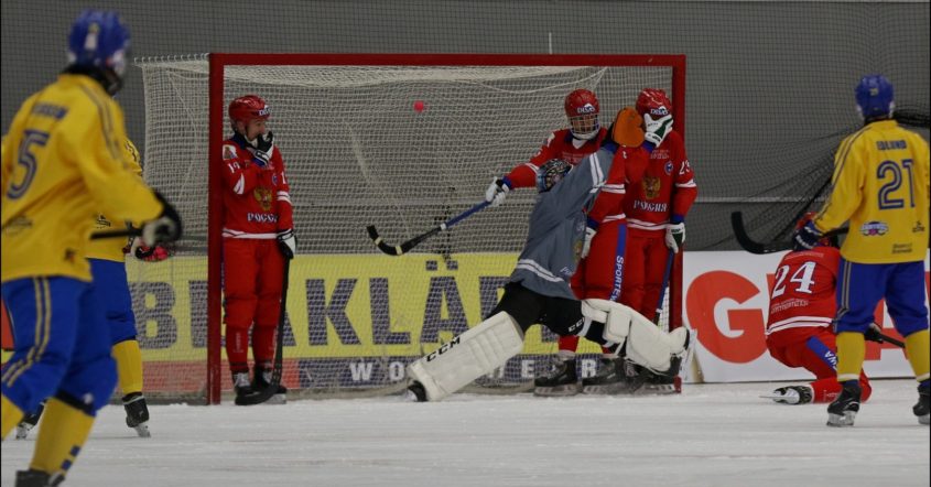 Sverige, Ryssland, bandy-VM, Simon Jansson.