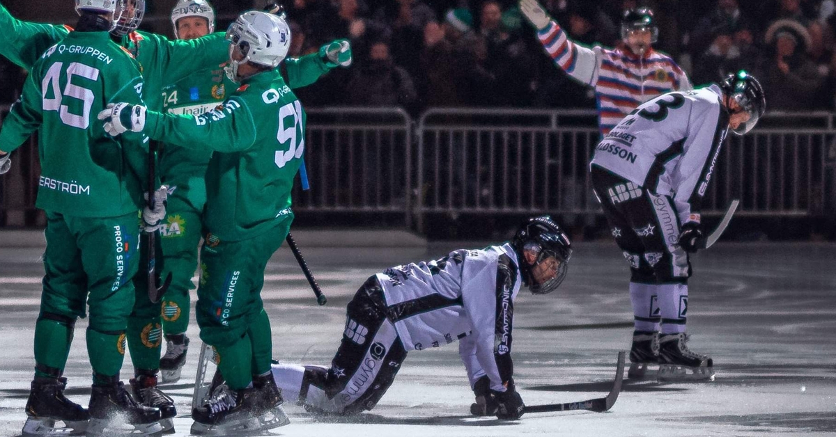 Hammarby har tre matchbollar, 2-0 i matcher, kvartsfinalen, SAIK, Sandviken, Robert Rimgård