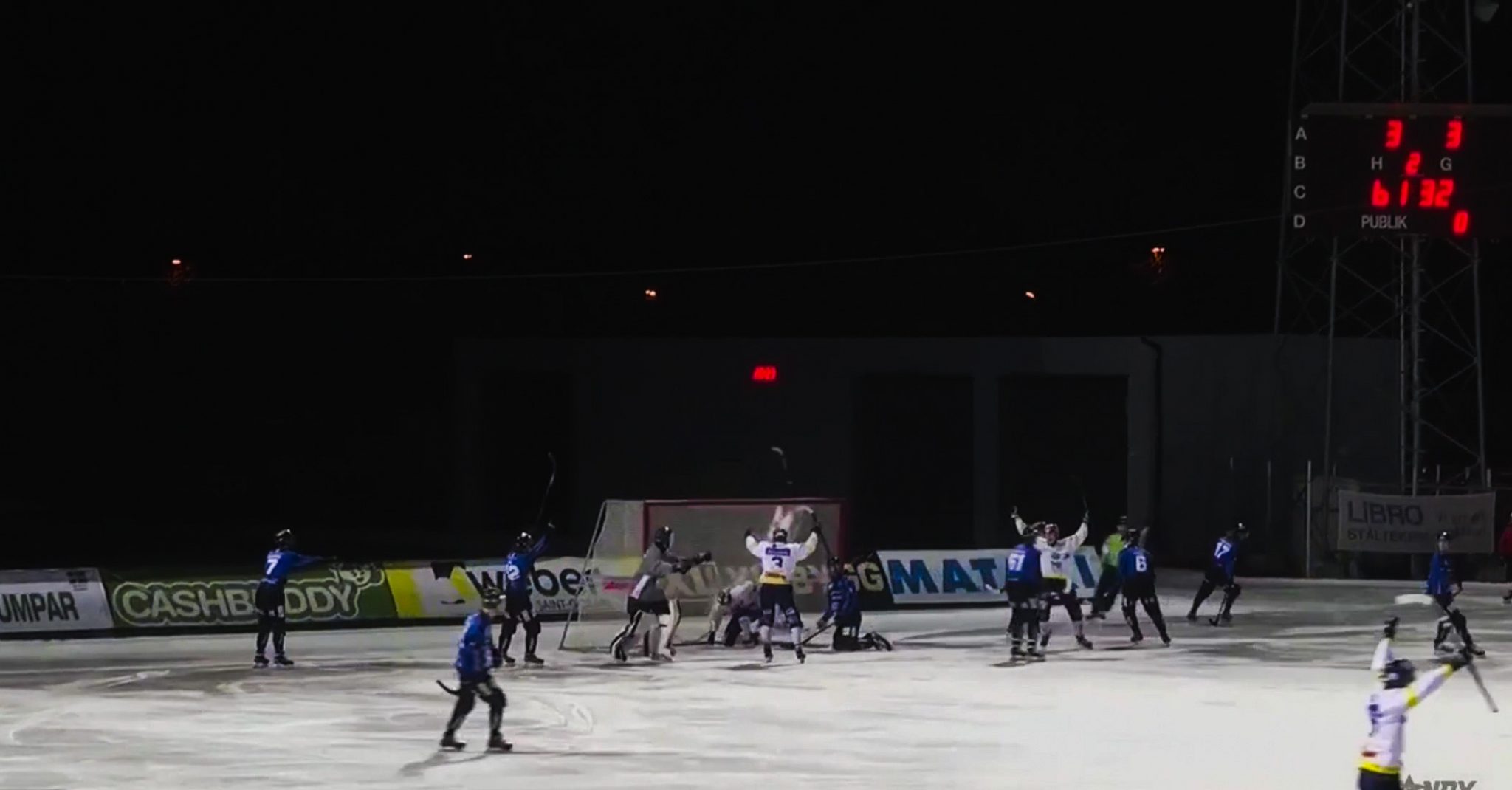 Sirius, Falu BS, Falun, Sirius föll mot Falun, nyckelspelaren skadad, Ted Haraldsson, Victor Lundberg, elitseriekvalet