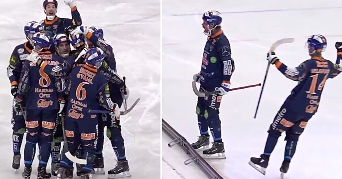 Bollnäs semifinal bandy, Bollnäs vann mot Västerås, Villa i semifinal, Daniel Mossberg, Mossberg