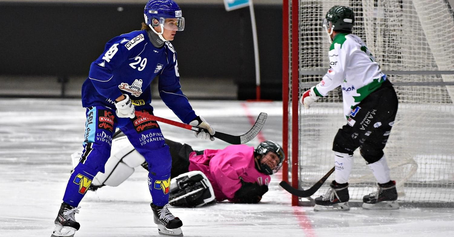 Victor Petersson bandy, Petersson river kontraktet med Villa, spelar med Lidköping AIK i vinter, Laik, Åby/Tjureda-fostrade