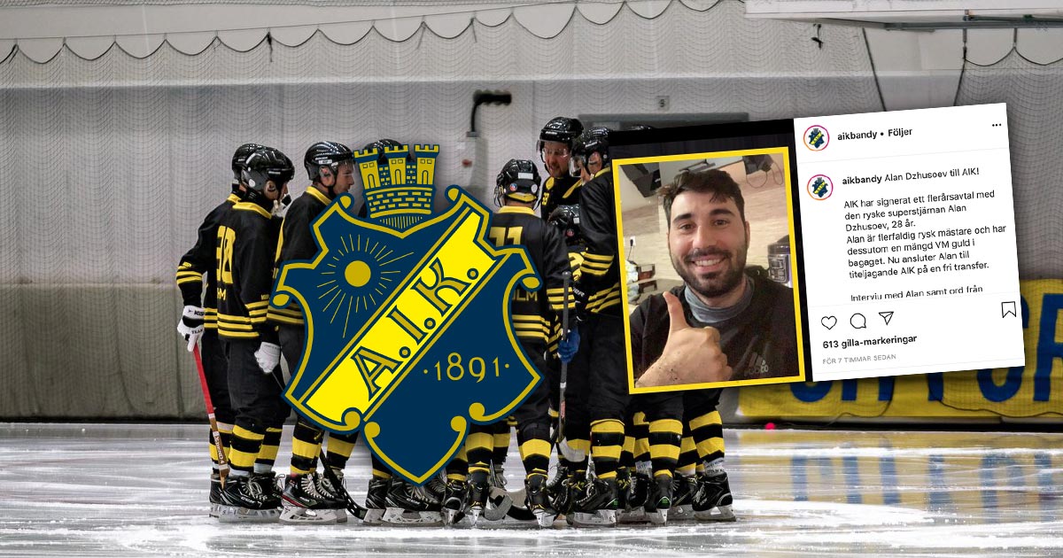 Alan Dzhusoev bandy, AIK bandy