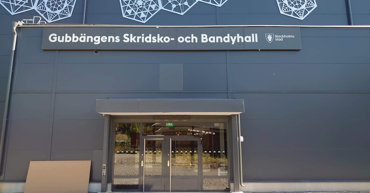 Gubbängens bandyhall, bandyhall stockholm