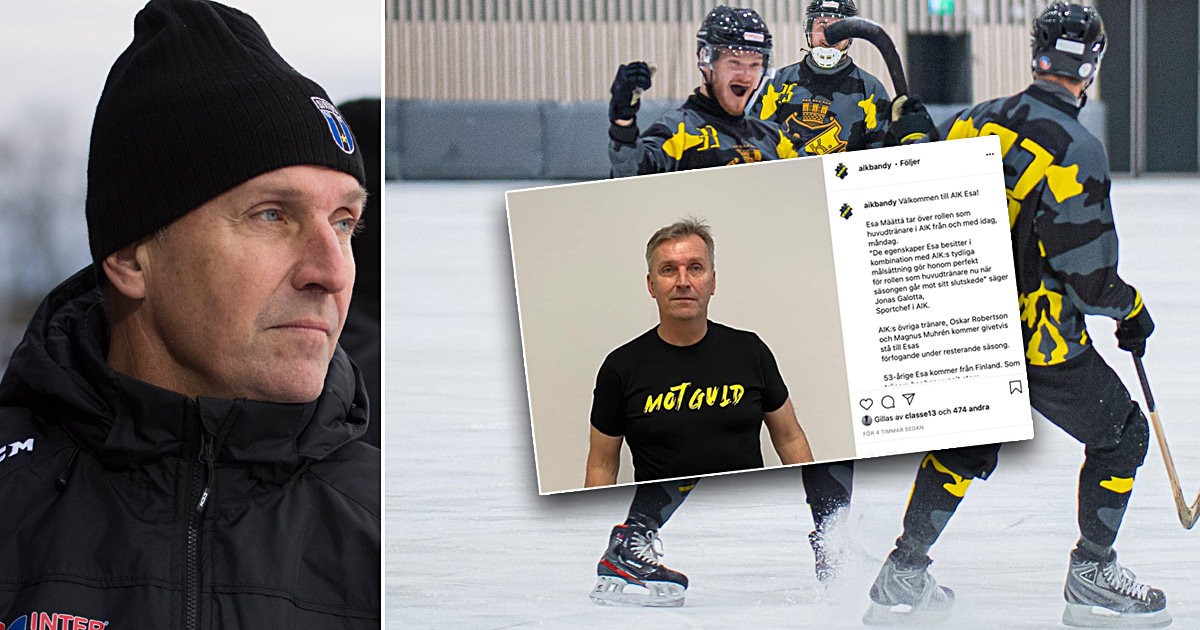 aik bandy, esa määttä aik, aik, bandy, bandy elitserien, elitserien bandy