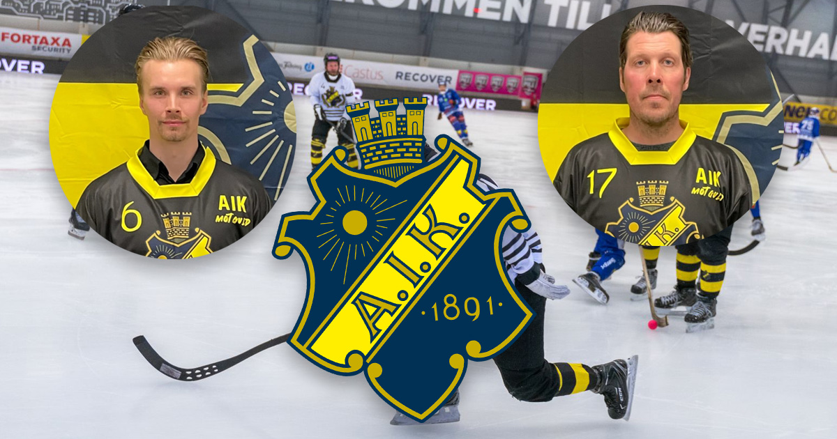 aik bandy, aik, Daniel Mossberg, Teemu Määttä, bandy