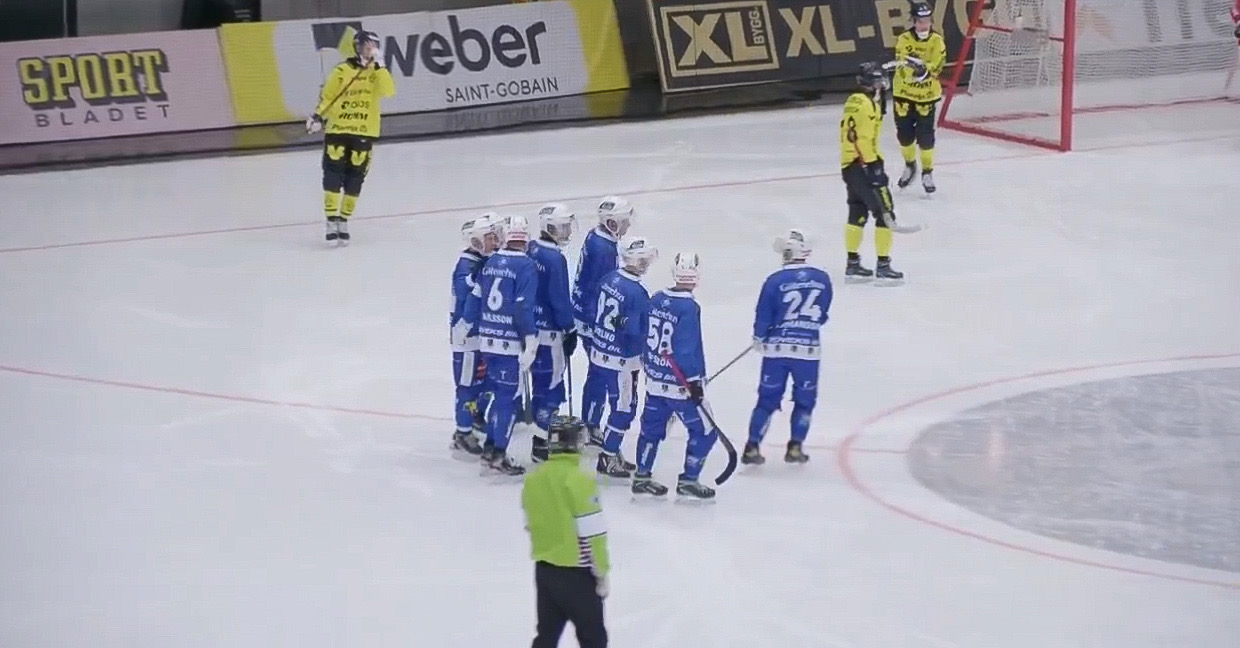 Vetlanda bandy, bandy elitserien, bandy, Vetlanda villa bandy, Vetlanda villa Lidköping