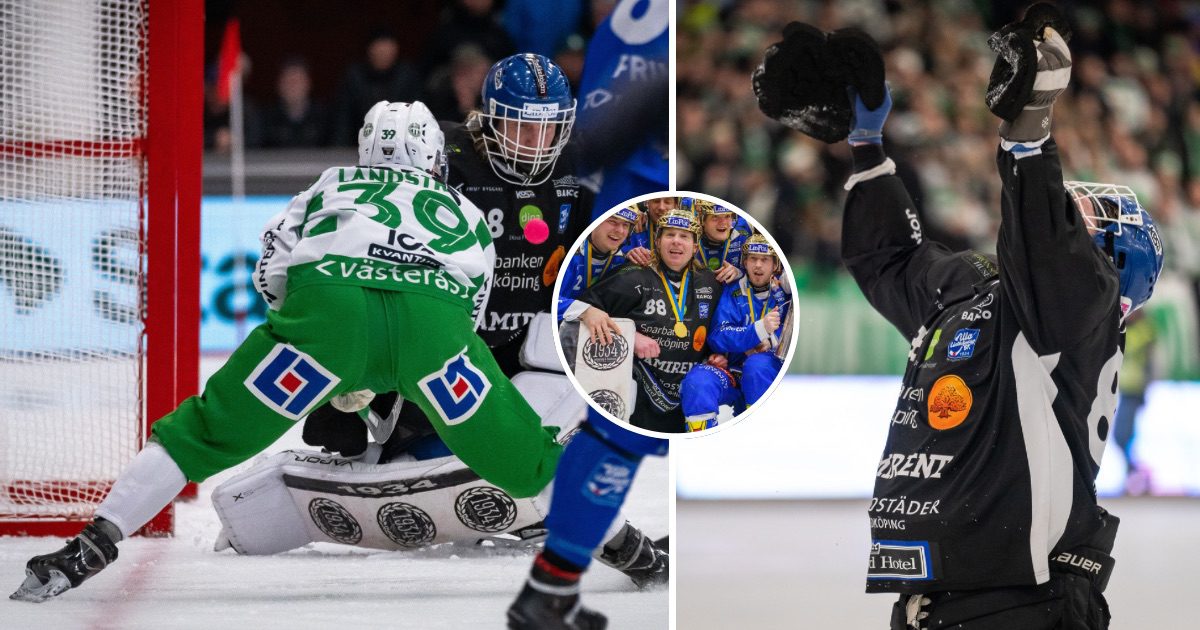 Sm final bandy 2024, villa lidköping bandy sm guld, villa vsk final, villa vsk bandy