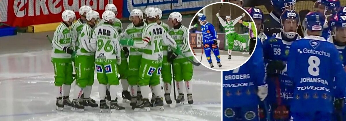 VSK bandy, Västerås villa bandy, Västerås villa Lidköping, bandy Elitserien