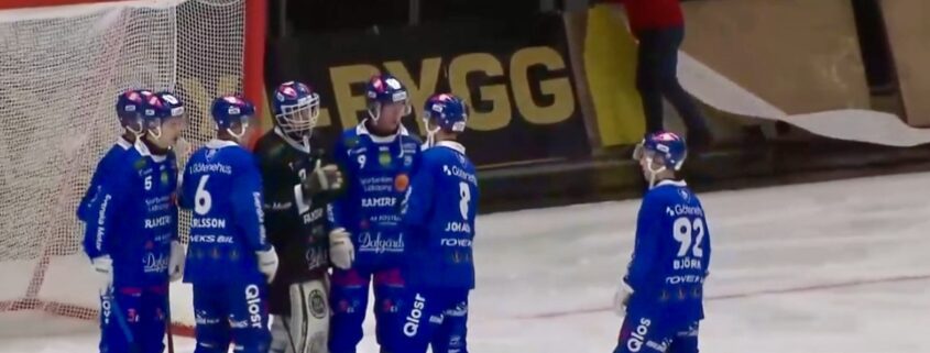 Bandy Elitserien, villa Lidköping seriesegrare, villa Hammarby bandy, bandy villa