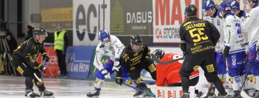 Gripen bk, gripen mot Villa, gripen villa kvartsfinal, gripen bandy kvartsfinal